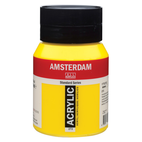 Royal Talens Amsterdam Standard Series 500 ml Akrilik Kavanoz Transparent Yellow Medium 272