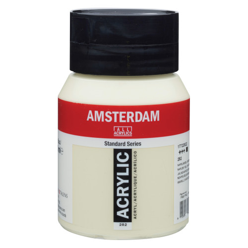 Royal Talens Amsterdam Standard Serisi 500 ml Akrilik Kavanoz Naples Yellow Green 282