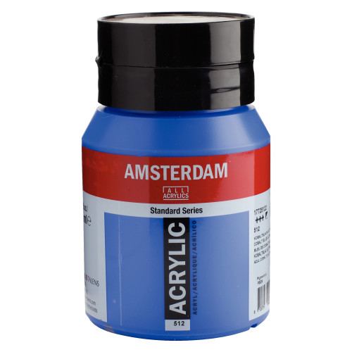 Royal Talens Amsterdam Standard Series 500 ml Akrilik Cobalt Blue (Ultramarine) 512