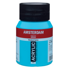 Royal Talens Amsterdam Standard Series 500 ml Akrilik Turquoise Blue 522