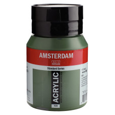 Royal Talens Amsterdam Standart Seri 500 ml Akrilik Kavanoz Olive Green Deep 622