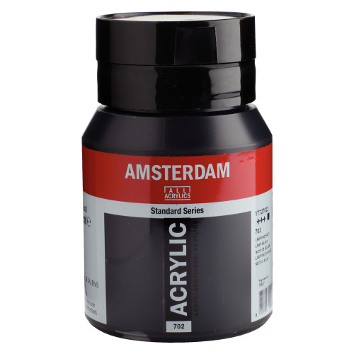 Royal Talens Amsterdam Standard Series 500 ml Akrilik Jar Lamp Black 702