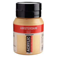 Royal Talens Amsterdam Standard Series 500 ml Akrilik Kavanoz Light Gold 802
