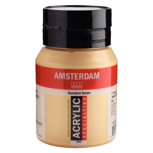 Royal Talens Amsterdam Standard Series 500 ml Akrilik Kavanoz Light Gold 802