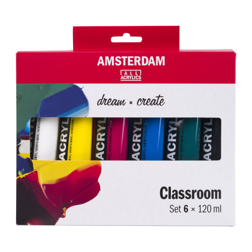 Royal Talens AAC Set Amsterdam Standard Serisi 6 x 120 ml Akrilik Boya