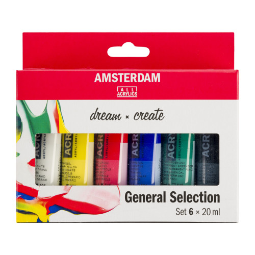 Royal Talens AAC Set Akrilik Boya 6 x 20 ml