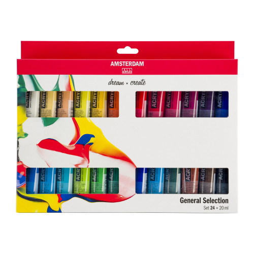Royal Talens AAC Set Amsterdam Standard Series 24 x 20 ml Akrilik Boya