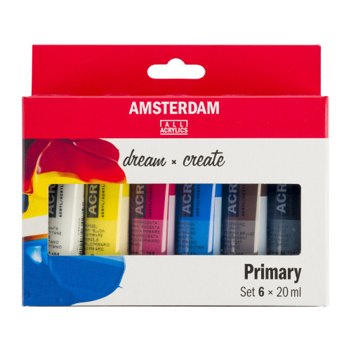 Royal Talens AAC Set Akrilik Boya 6 x 20 ml