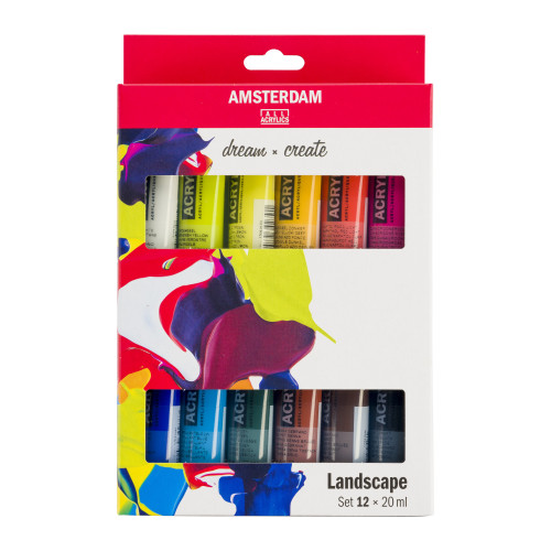Royal Talens AAC Set Amsterdam Standard Series 12 x 20 ml Akrilik Boya