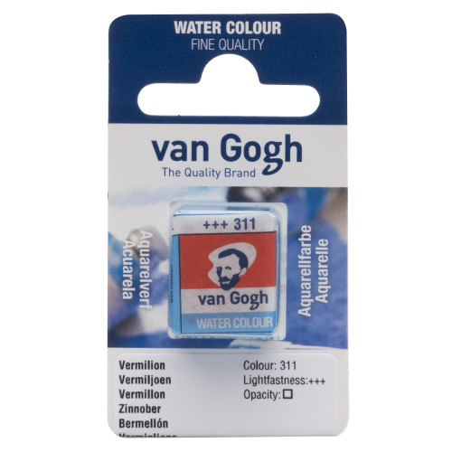 Royal Talens Van Gogh Sulu Boya Tablet Vermilion 311