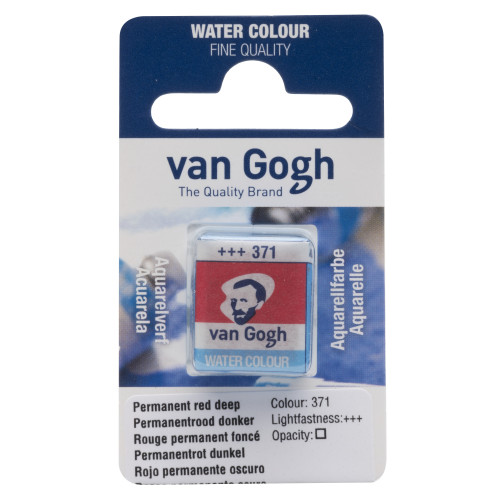 Royal Talens Van Gogh Suluboya Tablet Permanent Red Deep 371