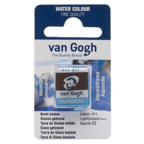 Royal Talens Van Gogh Suluboya Tablet Burnt Sienna 411