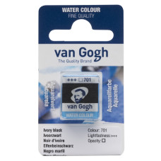 Royal Talens Van Gogh Suluboya Tablet Ivory Black 701