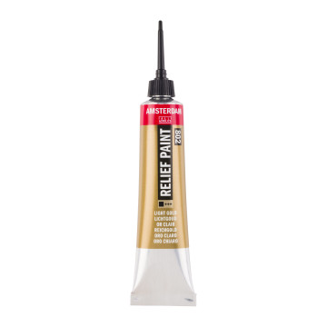 Royal Talens Amsterdam Rölyef Boyası 20 ml Light Gold 802