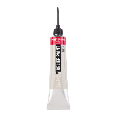 Royal Talens Amsterdam Rölyef Boyası 20 ml Pewter 815