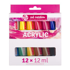 Royal Talens Art Creation Akrilik Boya Seti 12 x 12 ml