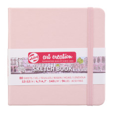 Royal Talens Art Creation Defter Pastel Pink 12 x 12 cm 80 Sayfa