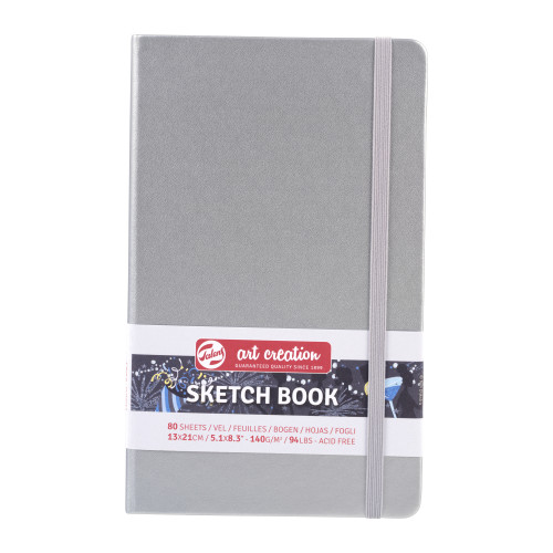 Royal Talens Art Creation Defter Parlak Gümüş 13 x 21 cm 80 Sayfa