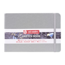 Royal Talens Art Creation Defter Parlak Gümüş 21 x 14.8 cm 80 Sayfa