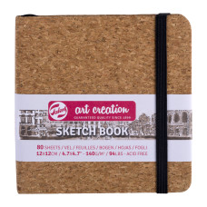Royal Talens Art Creation Defter Cork 12x12 cm 140 g 80 Sayfa