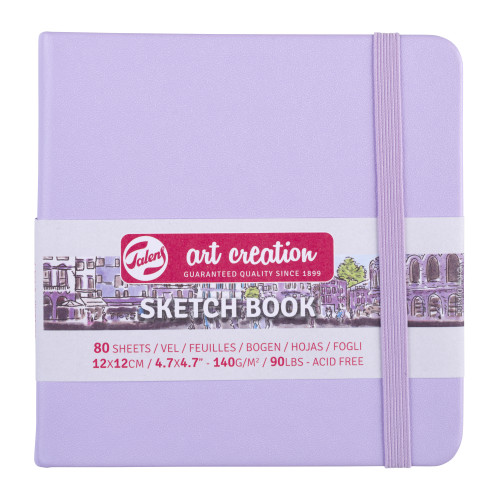 Royal Talens Art Creation Defter Pastel Violet 12x12 cm 80 Yaprak