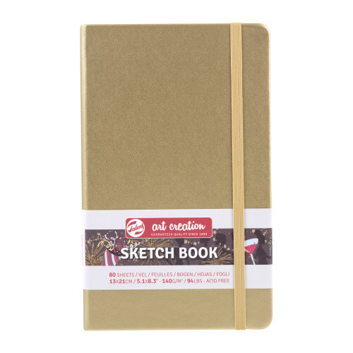 Royal Talens Art Creation Defter Beyaz Gold 13 x 21 cm 140 g 80 Yaprak