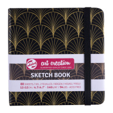 Royal Talens Art Creation Defter Art Deco 12 x 12 cm 140 g 80 Sayfa
