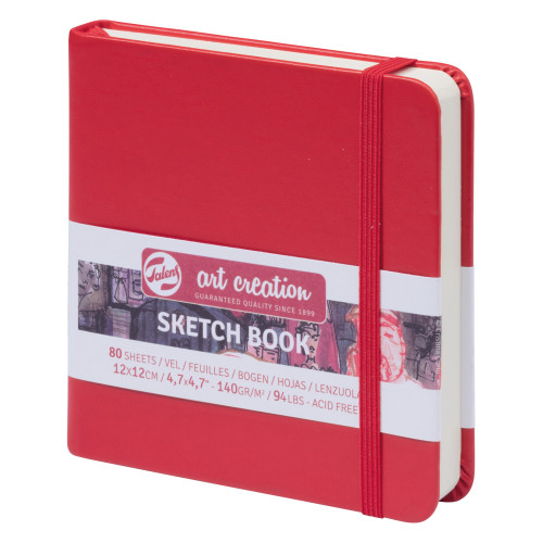 Royal Talens Art Creation Defter Kırmızı 12 x 12 cm 140 g 80 Yaprak