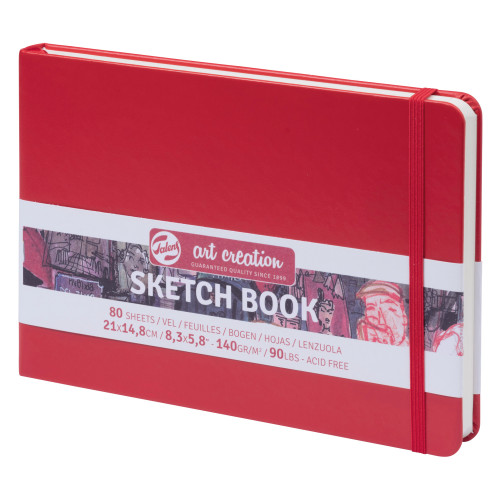 Royal Talens Art Creation Defter Kırmızı 14,8 x 21 cm 140 g 80 Sayfa