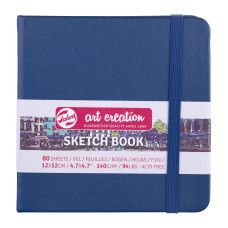 Royal Talens Art Creation Defter Navy Blue 12x12 cm 80 Sayfa