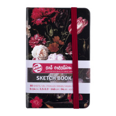 Royal Talens Art Creation Defter Still Life with Flowers in a Glass Vase 9 x 14 cm 80 Sayfa