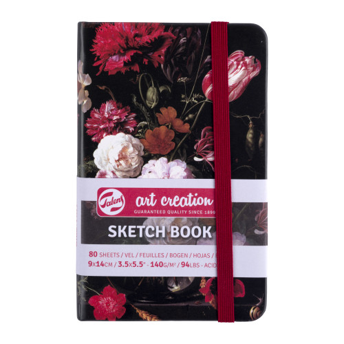 Royal Talens Art Creation Defter Still Life with Flowers in a Glass Vase 9 x 14 cm 80 Sayfa