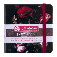 Royal Talens Art Creation Defter Sakin Hayat 12 x 12 cm 140 g 80 Sayfa