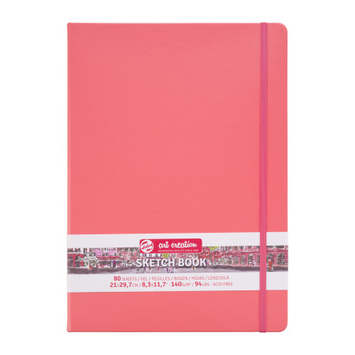 Royal Talens Art Creation Defter Coral Red 21 x 29.7 cm 80 Sayfa