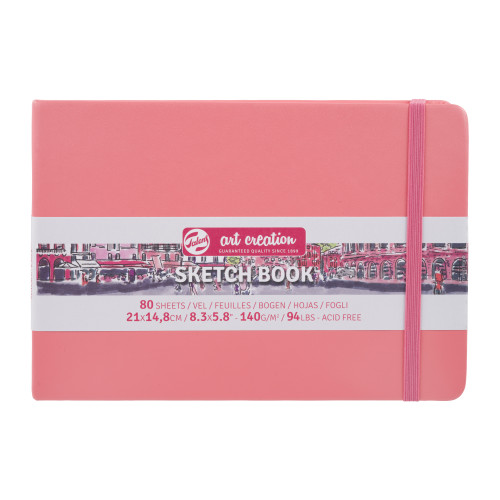 Royal Talens Art Creation Eskiz Defteri Coral Red 21 x 14.8 cm 80 Sayfa
