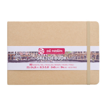 Royal Talens Art Creation Eskiz Defteri Kraft Kapak 21 x 14,8 cm 140 g 80 Sayfa