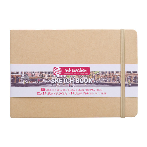 Royal Talens Art Creation Eskiz Defteri Kraft Kapak 21 x 14,8 cm 140 g 80 Sayfa