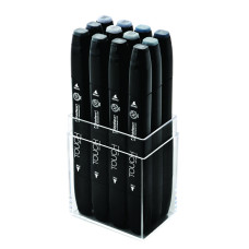 Shinhanart Touch Twin Set 12 Marker (Blue/Green Grey)