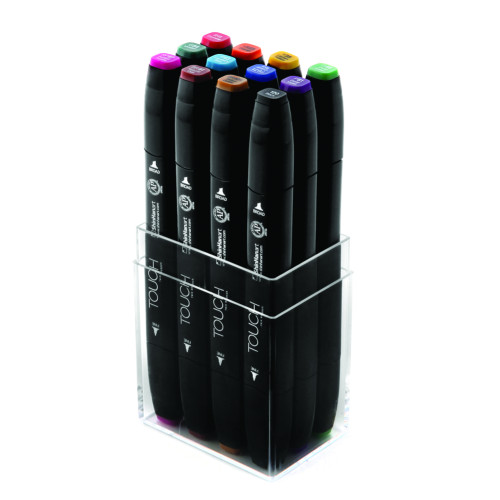Shinhanart Touch Twin Set 12 Marker Ana Renkler