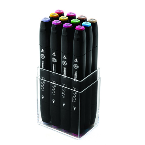 Shinhanart Touch Twin Set 12 Marker (Pastel Colors)