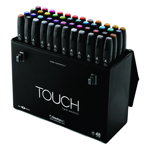 Shinhanart Touch Twin 48 Marker Seti