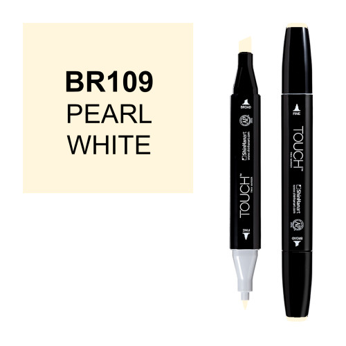Shinhanart Touch Twin Marker BR109 Pearl White
