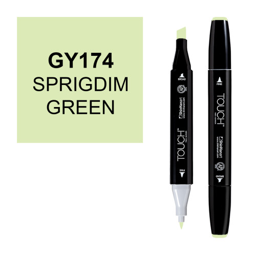 Shinhanart Touch Twin Spring Dim Green GY174