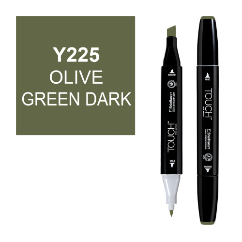 Shinhanart Touch Twin Olive Green Dark Y225