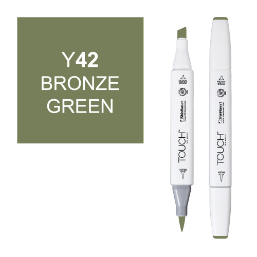 Shinhanart Touch Brush Bronze Green Y42