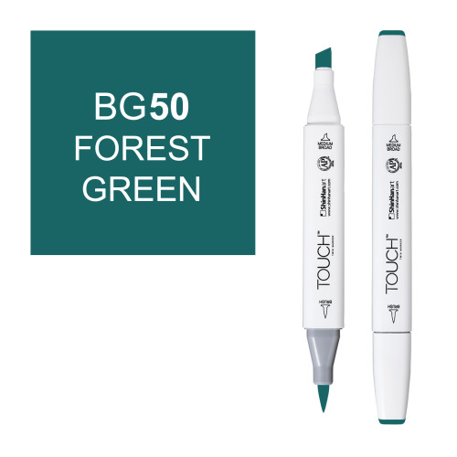 Shinhanart Touch Brush Forest Green BG50