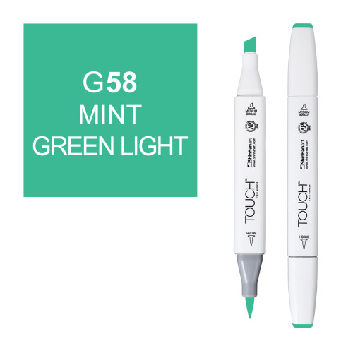 Shinhanart Touch Brush Mint Green Light G58
