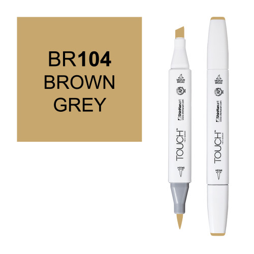 Shinhanart Touch Brush Brown Grey BR104