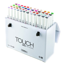 Shinhanart Touch Twin 48'li Fırça Uçlu Kalem Seti
