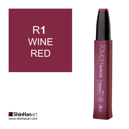 Shinhanart Touch Refill Ink 20 ml R1 Wine Red